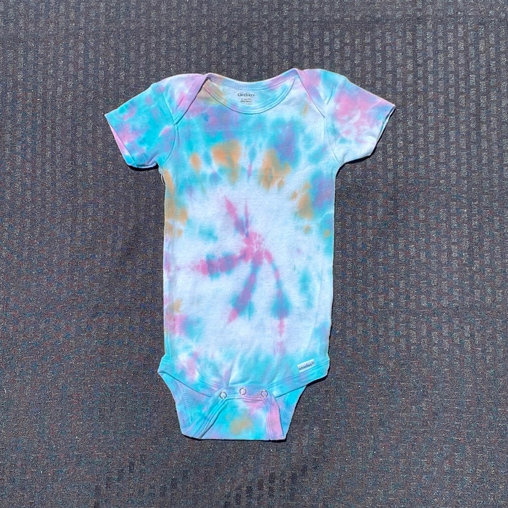Homemade Tie Dye Onesie-W6507